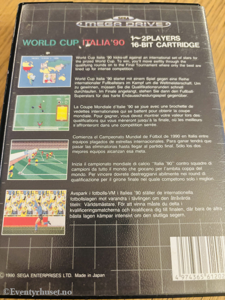 World Cup Italia '90 . SEGA.