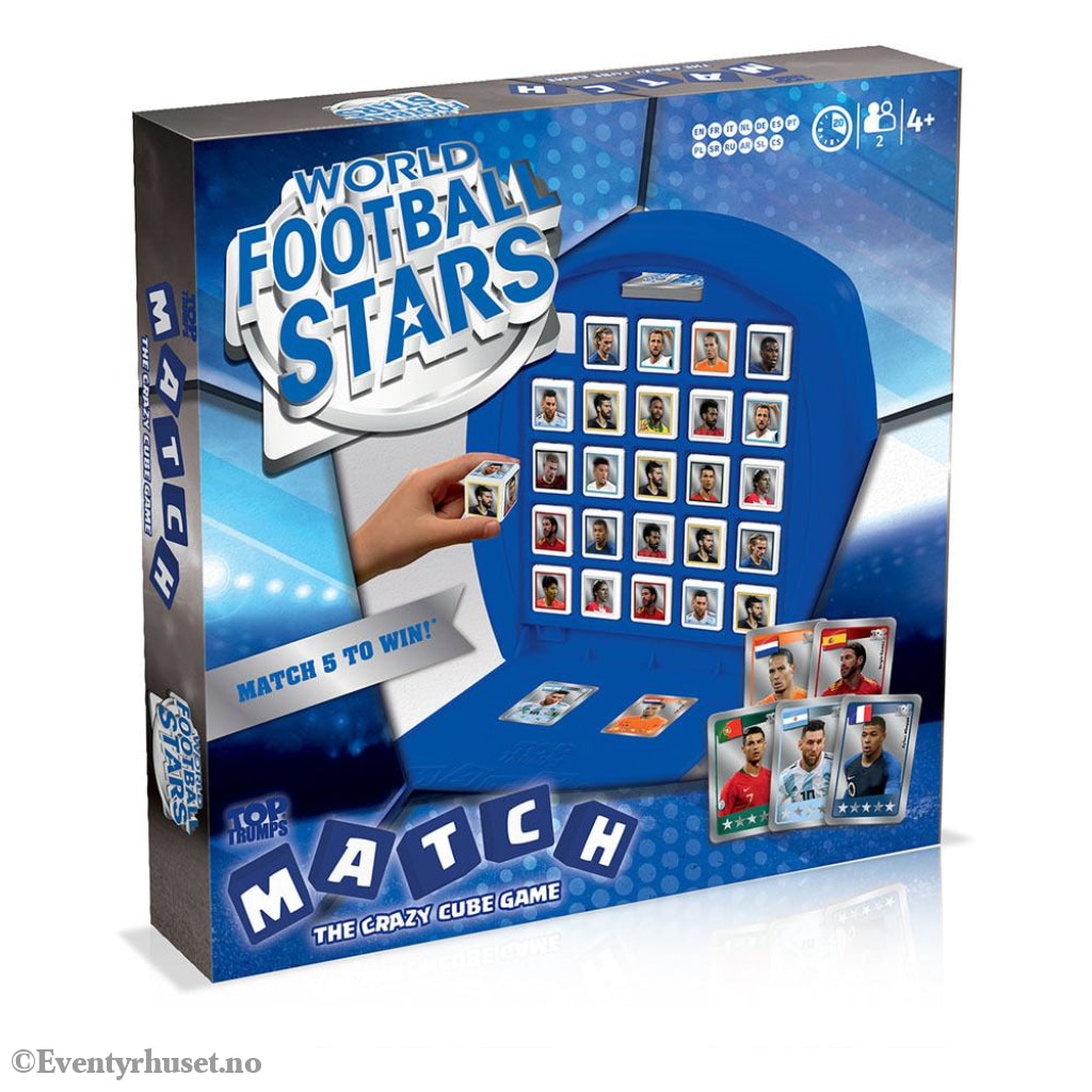 World Football Stars Top Trumps Match The Crazy Cube Game Games