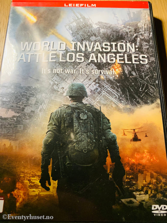 World Invasion: Battle Los Angeles. 2011. Dvd Leiefilm.