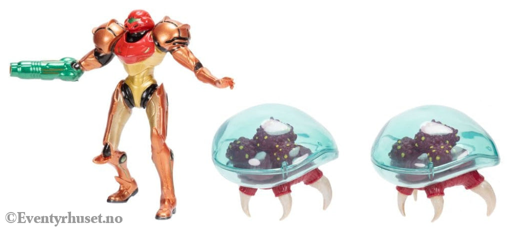 World of Nintendo Metroid Mini Figure 3-Pack Samus Bounty Hunter 6 cm Toys