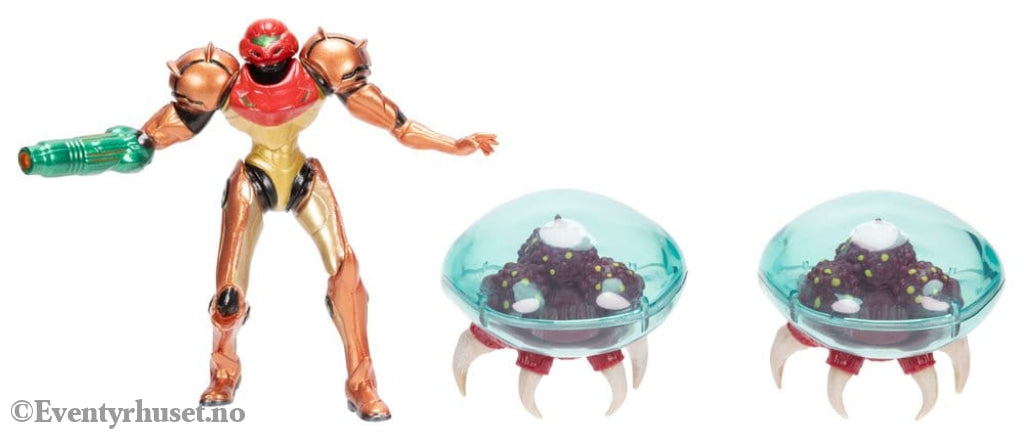 World of Nintendo Metroid Mini Figure 3-Pack Samus Bounty Hunter 6 cm Toys