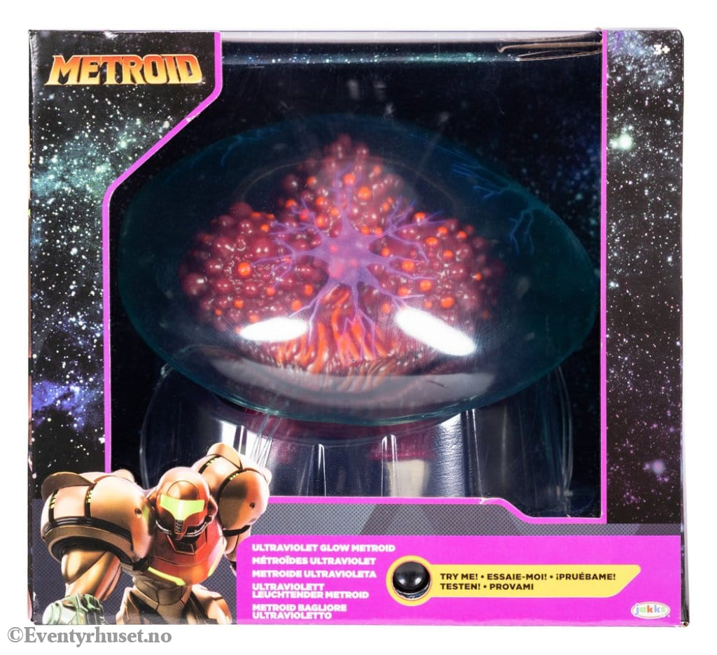World of Nintendo Metroid Prime Actionfigure Metroid Ultraviolet Glow 15 cm Toys