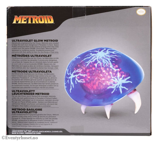 World of Nintendo Metroid Prime Actionfigure Metroid Ultraviolet Glow 15 cm Toys