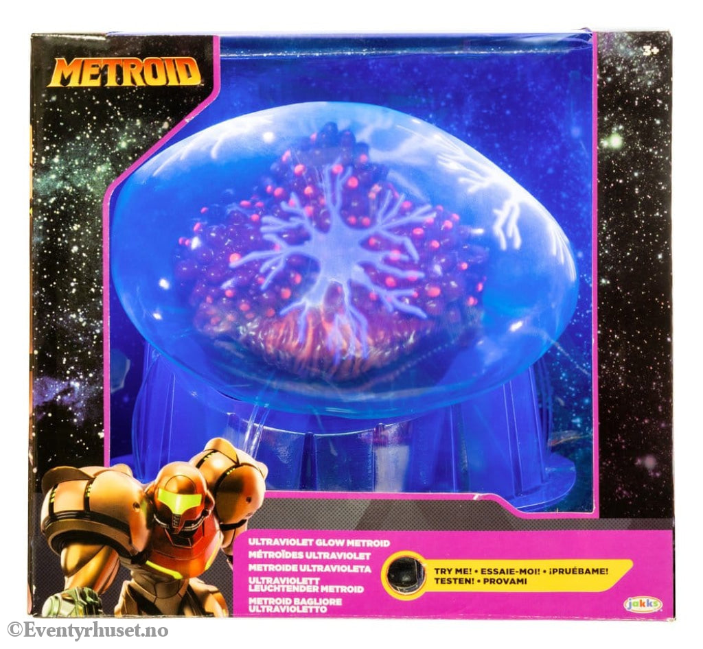 World of Nintendo Metroid Prime Actionfigure Metroid Ultraviolet Glow 15 cm Toys