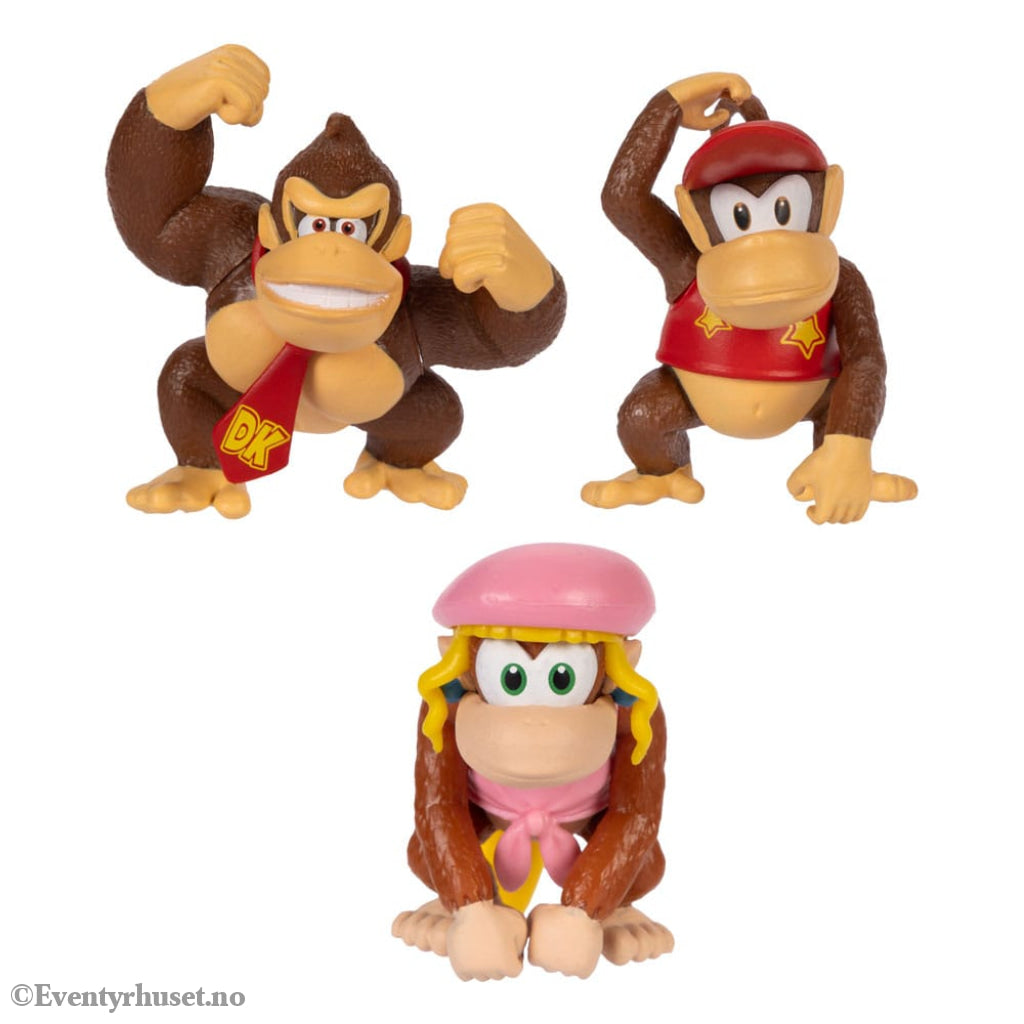 World of Nintendo Mini Figure Donkey Kong 6 cm Assortment (16) Toys