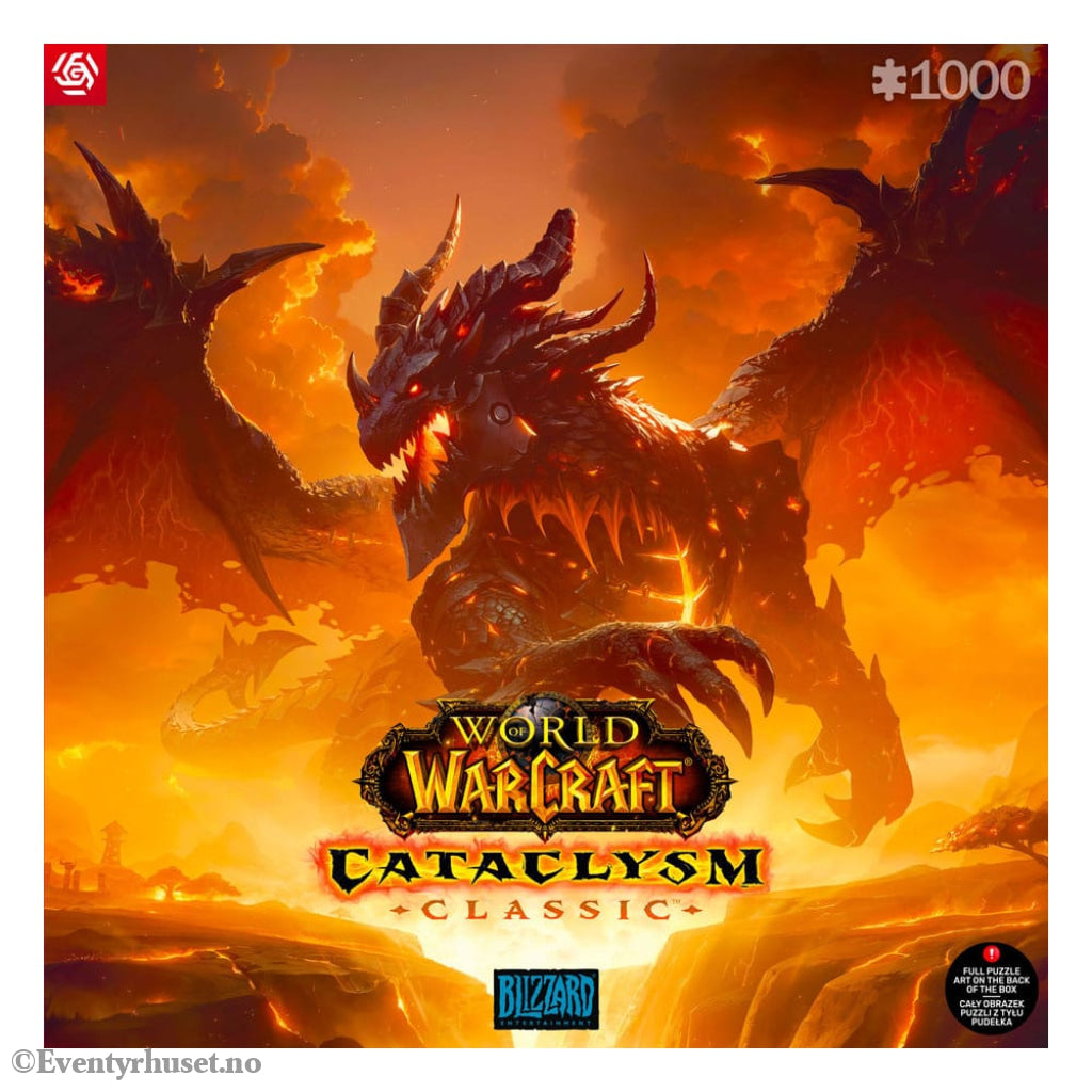 World of Warcraft Gaming Puzzle Cataclysm Classic (1000 pieces) Home & Gifts