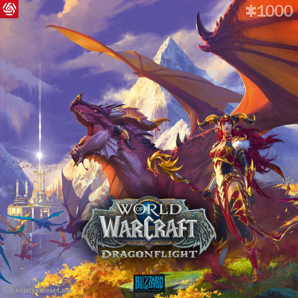 World of Warcraft Gaming Puzzle Dragonflight Alexstrasza (1000 pieces) Home & Gifts