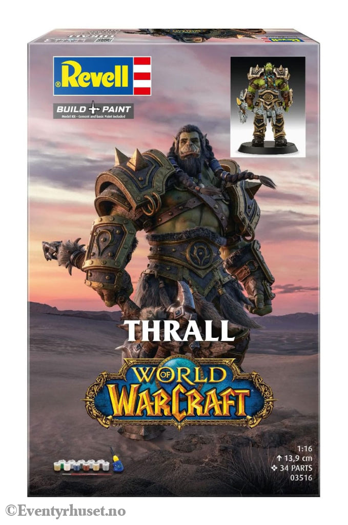 World of Warcraft Model Kit Gift Set 1/16 The Orc Thrall 13 cm. Mint In Sealed Box (MISB)! Actionfigur