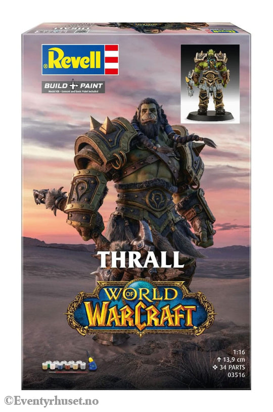 World of Warcraft Model Kit Gift Set 1/16 The Orc Thrall 13 cm. Mint In Sealed Box (MISB)! Actionfigur