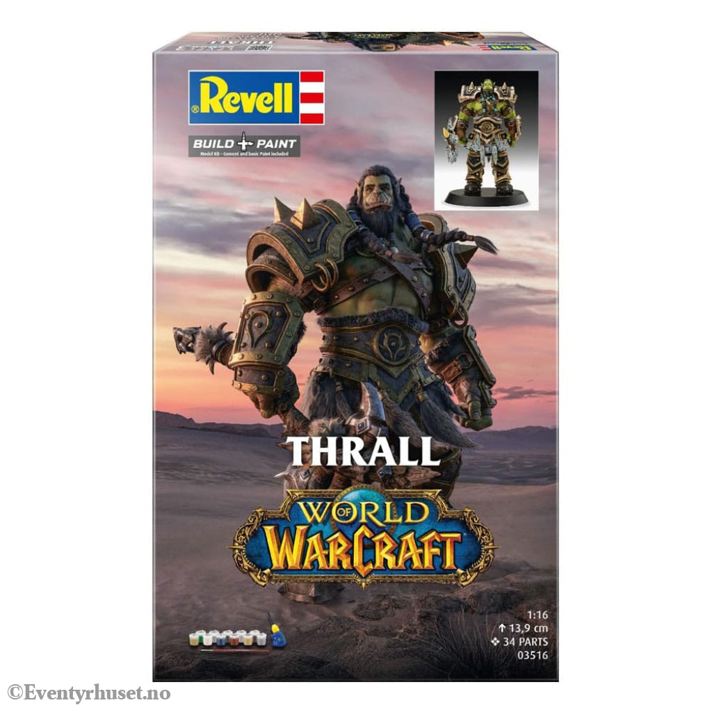 World of Warcraft Model Kit Gift Set 1/16 The Orc Thrall 13 cm Toys
