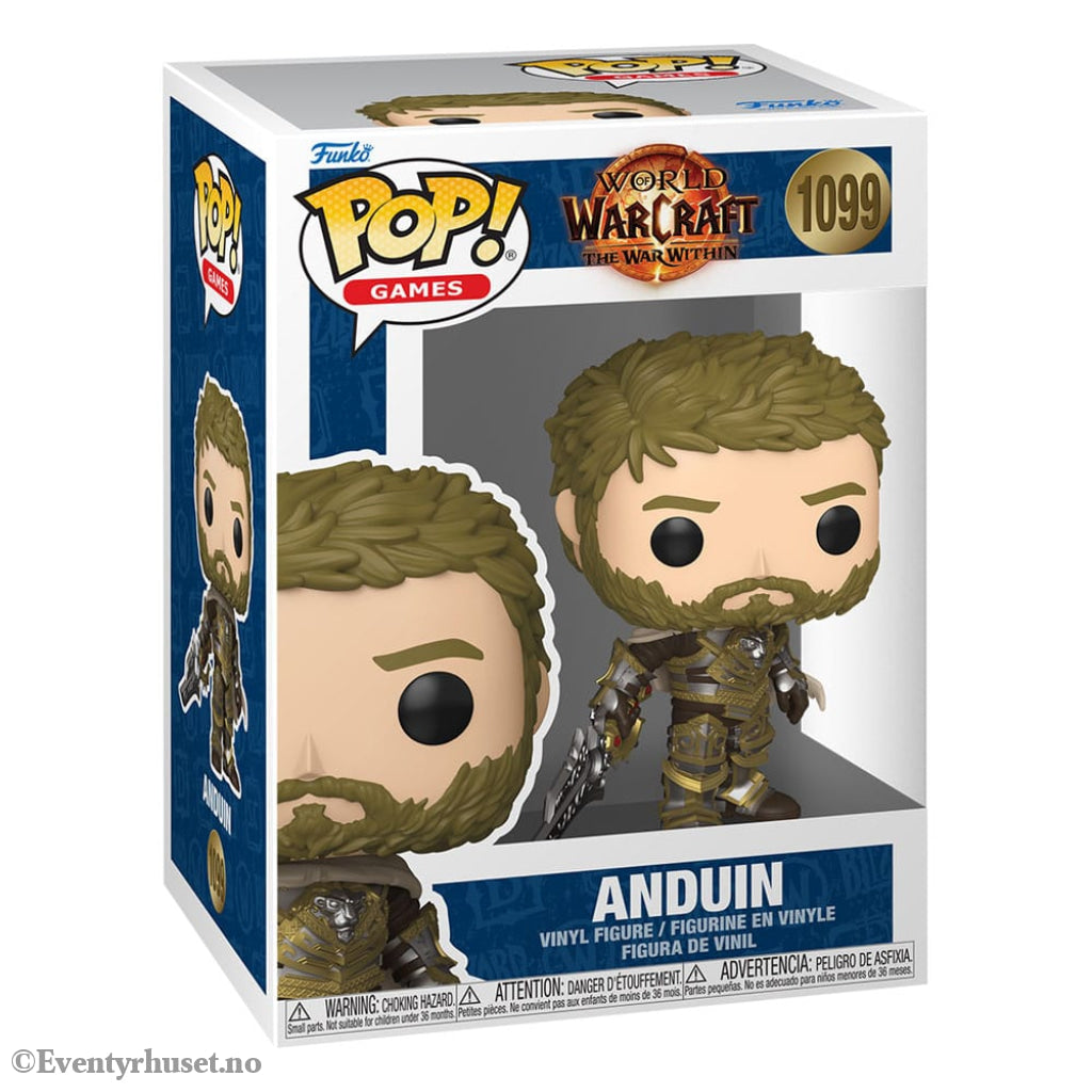 World of Warcraft POP! Games Vinyl Figure Anduin(WW) 9 cm Manga & Anime