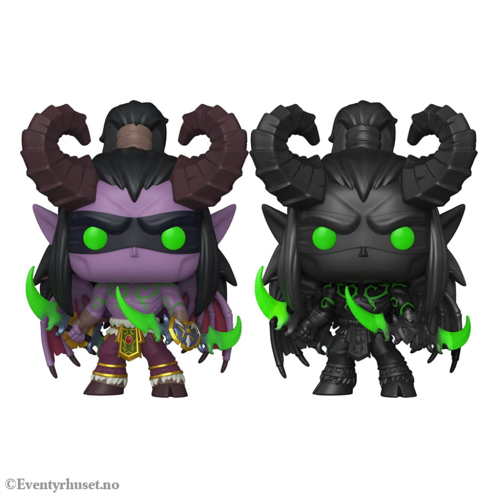 World of Warcraft POP! Games Vinyl Figure Illidan w/CH 9 cm Assortment (6) Manga & Anime
