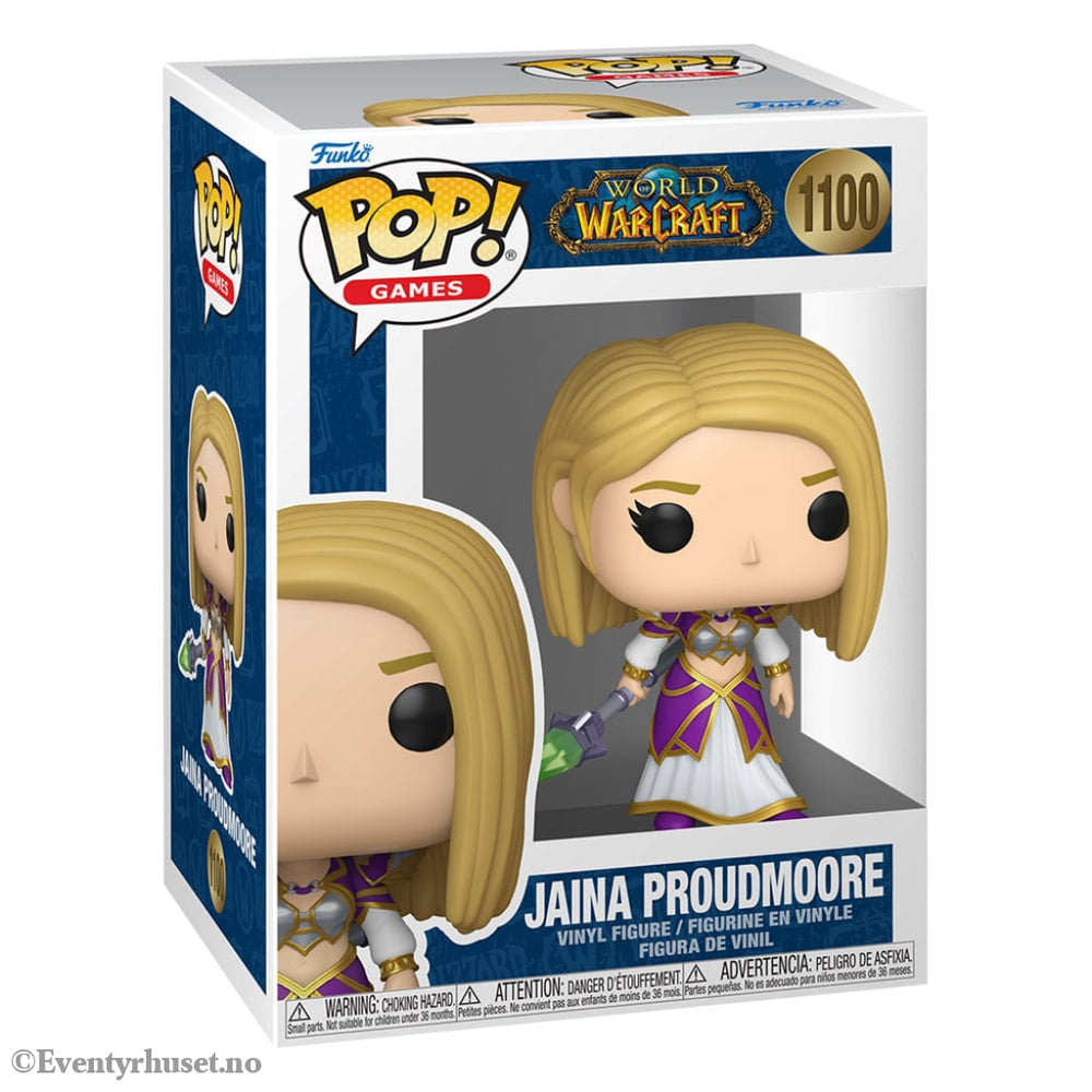 World of Warcraft POP! Games Vinyl Figure Jaina Proudmoore 9 cm Manga & Anime