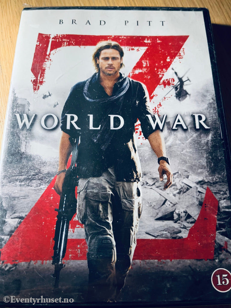World War Z. 2013. Dvd. Ny I Plast! Dvd