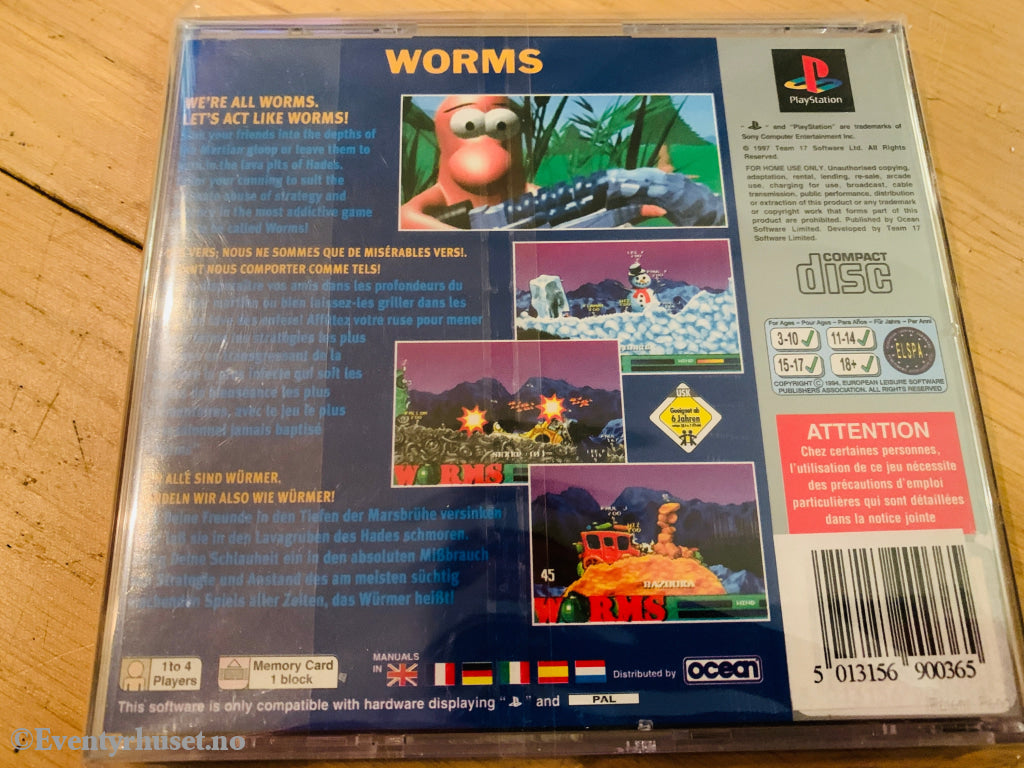 Worms. PS1. – Eventyrhuset
