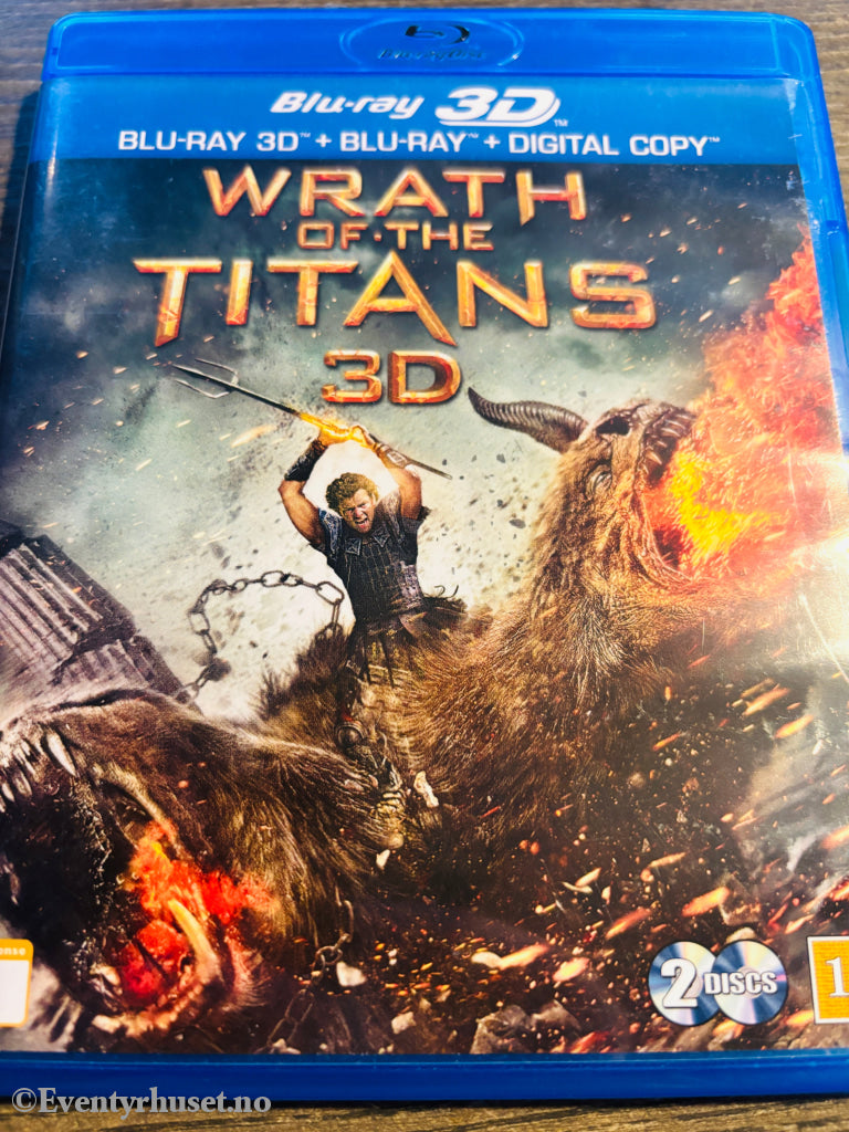 Wrath of the Titans 3D. Blu-ray Disc.