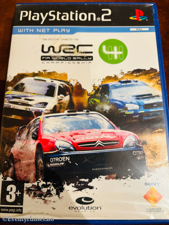 WRC FIA World Rally Championship. PS2.