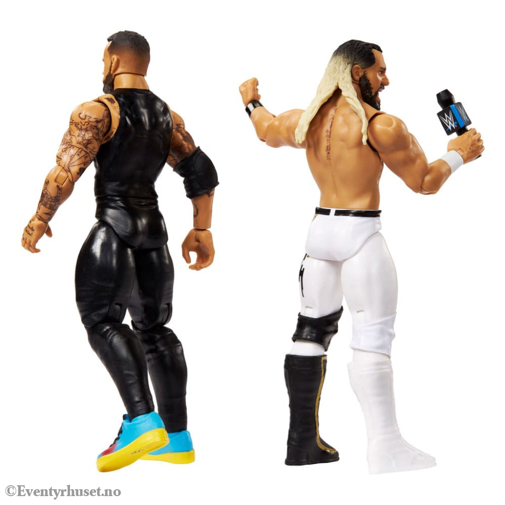 WWE Main Event Showdown Action Figures CM Punk vs Seth ’Freakin’ Rollins 2-Pack 15 cm Toys