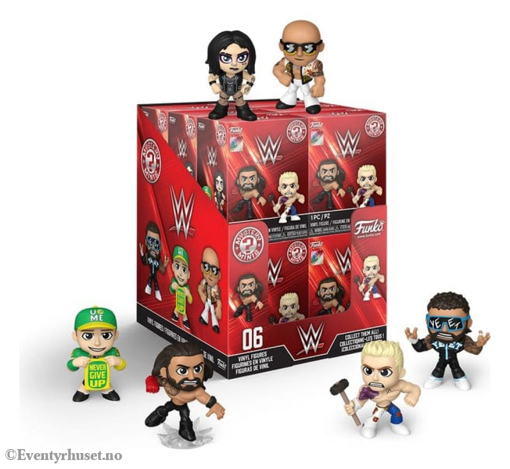 WWE Mini Figures PDQ 5 cm Display (12) Collectibles