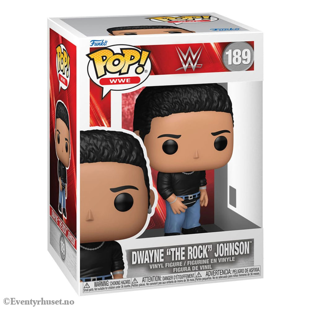 WWE POP! Vinyl Figure Dwayne ’The Rock’ Johnson 9 cm Collectibles