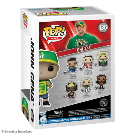 WWE POP! Vinyl Figure John Cena (Never Give Up) 9 cm Collectibles
