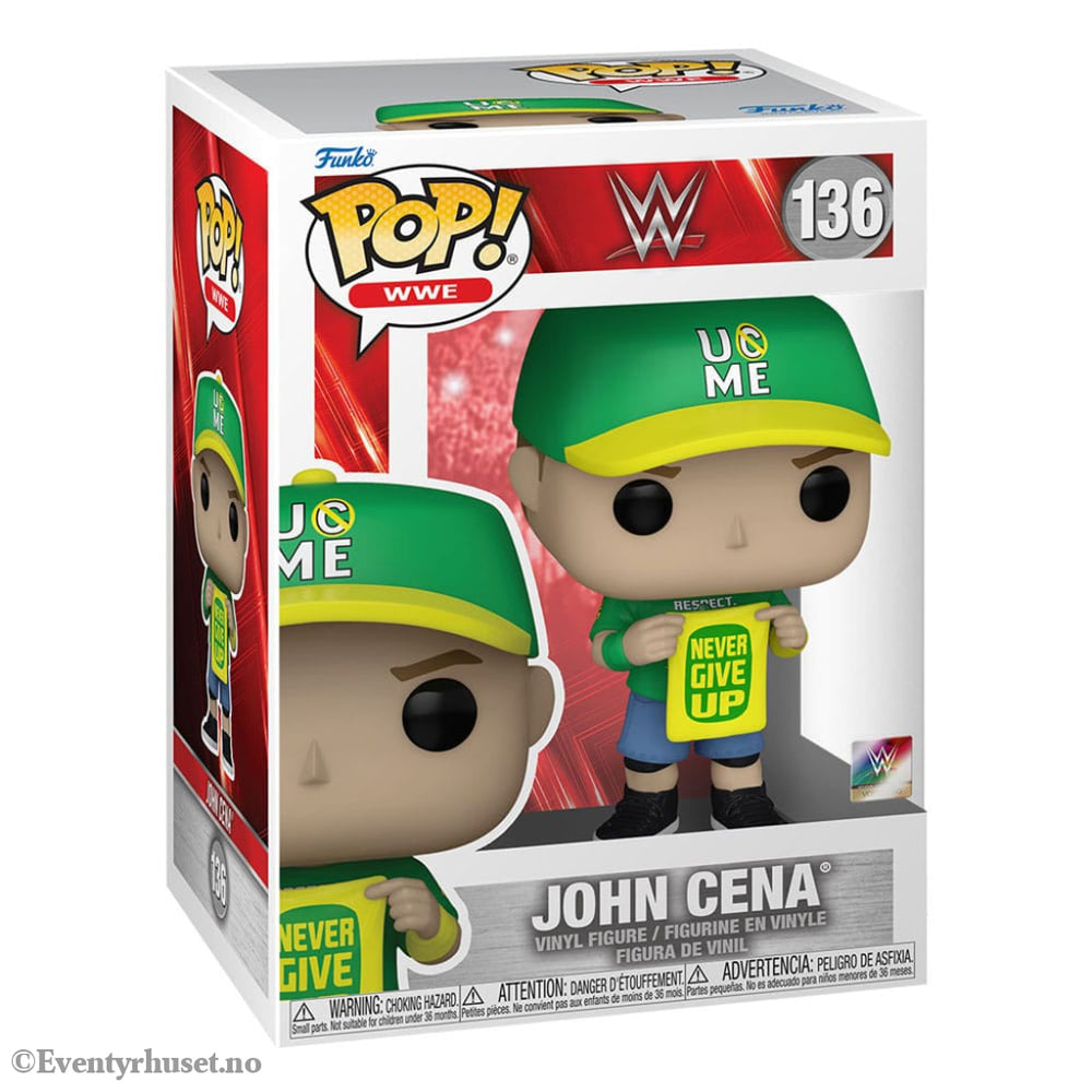 WWE POP! Vinyl Figure John Cena (Never Give Up) 9 cm Collectibles