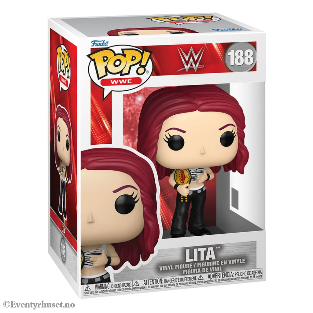 WWE POP! Vinyl Figure Lita with Championship Belt 9 cm Collectibles