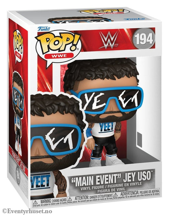 WWE POP! Vinyl Figure ’Main Event’ Jey Uso 9 cm Collectibles