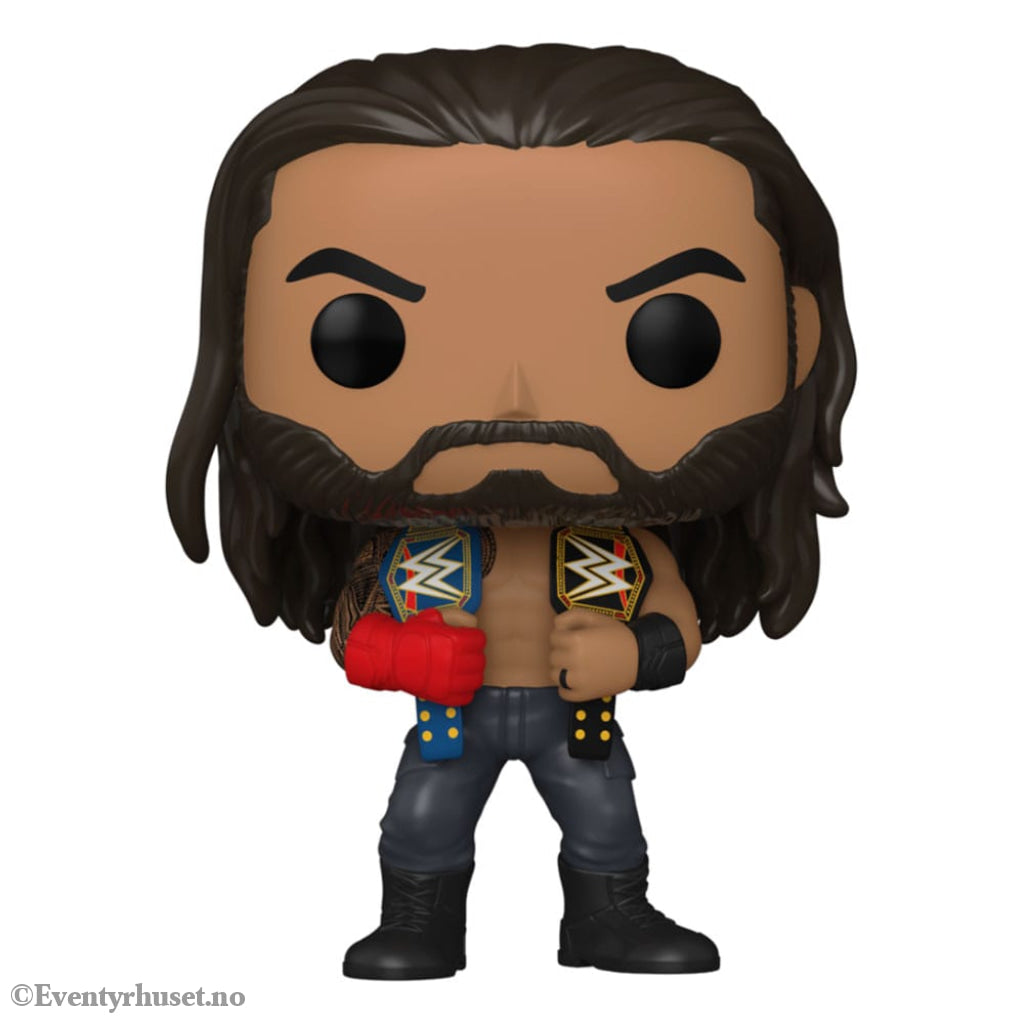 WWE POP! Vinyl Figure Roman Reigns w/Belts 9 cm Collectibles