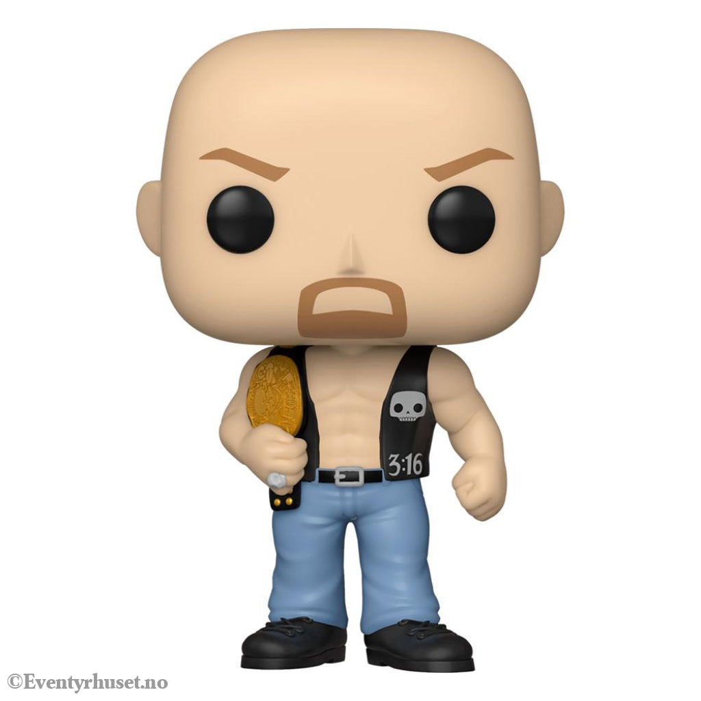 WWE POP! Vinyl Figure SC Steve Austin w/Belt 9 cm Collectibles