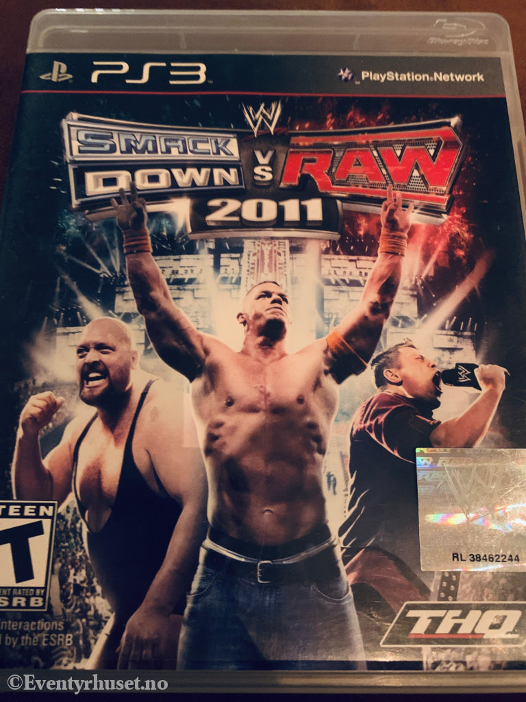 WWE SmackDown vs Raw 2011. PS3.