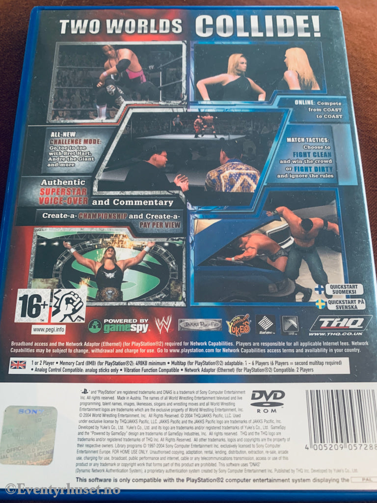 WWE SmackDown! vs. Raw . PS2