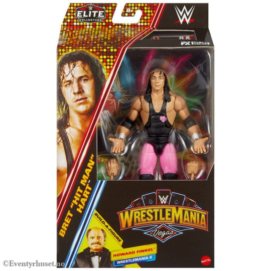 WWE WrestleMania Elite Collection Action Figure Bret ’Hit Man’ Hart 15 cm. Mint In Sealed Box (MISB)! Actionfigur
