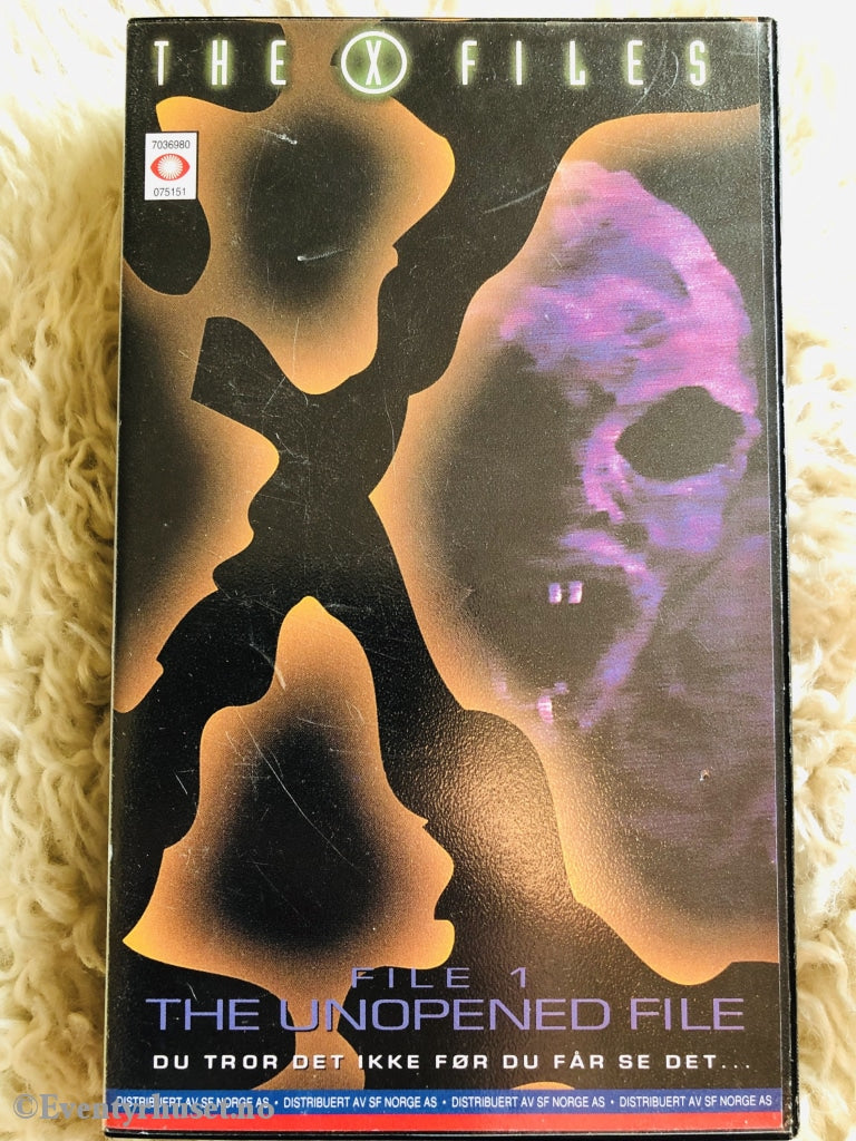 X Files: The Unopened File. 1995. Vhs. Vhs