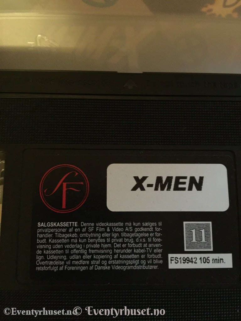 X-Men. 1993. Vhs. Vhs