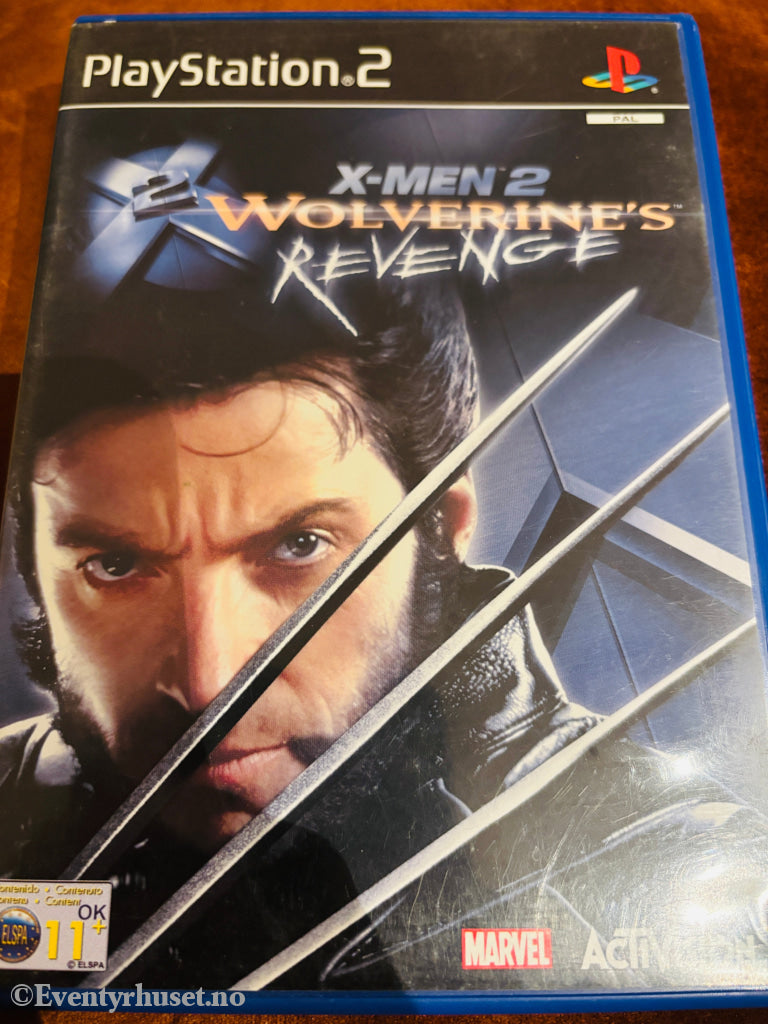 X-Men 2: Wolverine's Revenge. PS2.