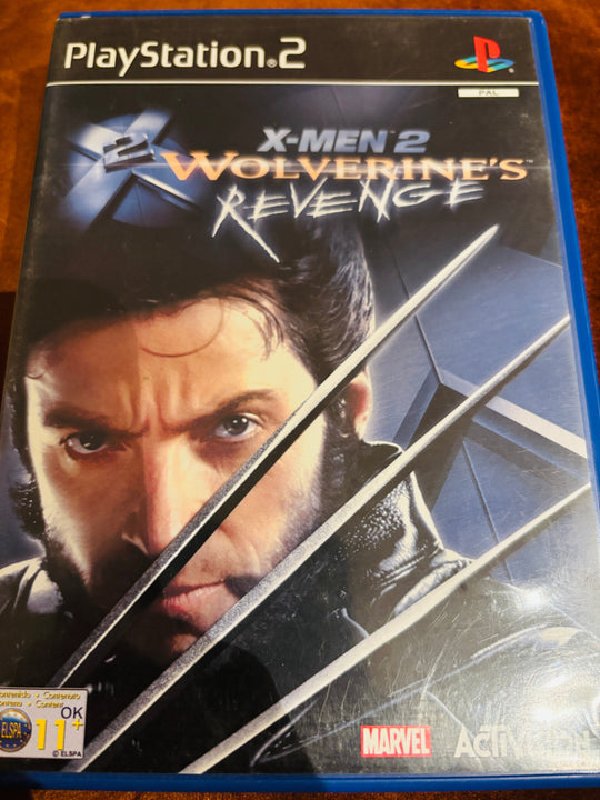 X-Men 2: Wolverine's Revenge. PS2.