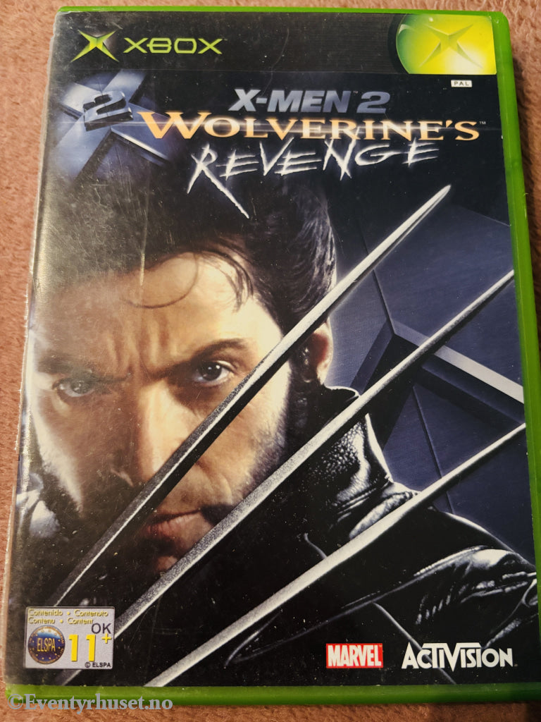 X-Men 2: Wolverine's Revenge. Xbox.