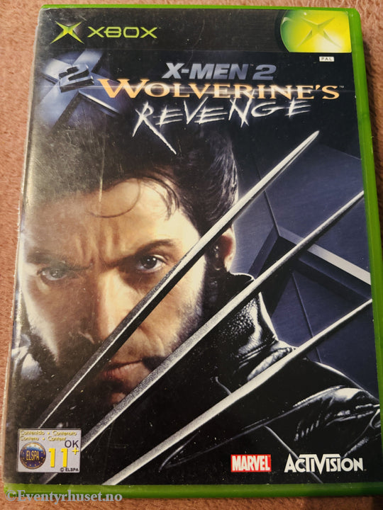 X-Men 2: Wolverine's Revenge. Xbox.