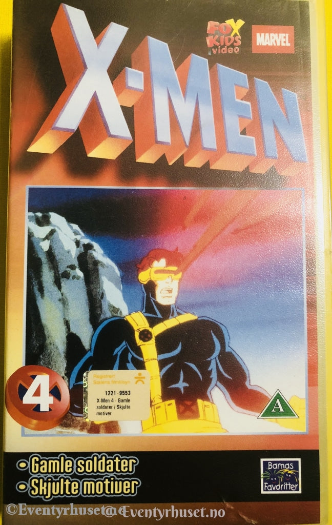X-Men 4. Vhs. Vhs