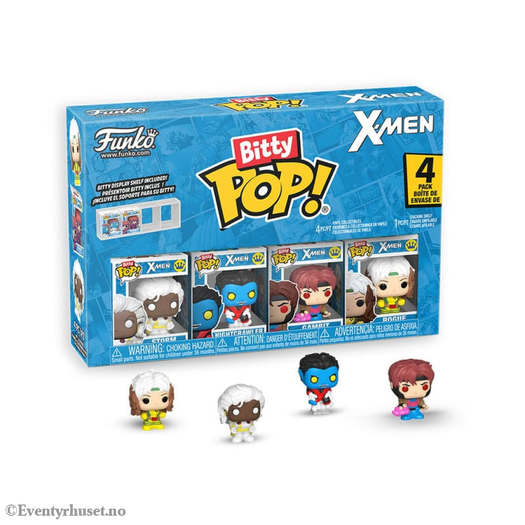 X-Men Bitty POP! Vinyl Figure 4-Pack Gambit 2,5 cm Collectibles