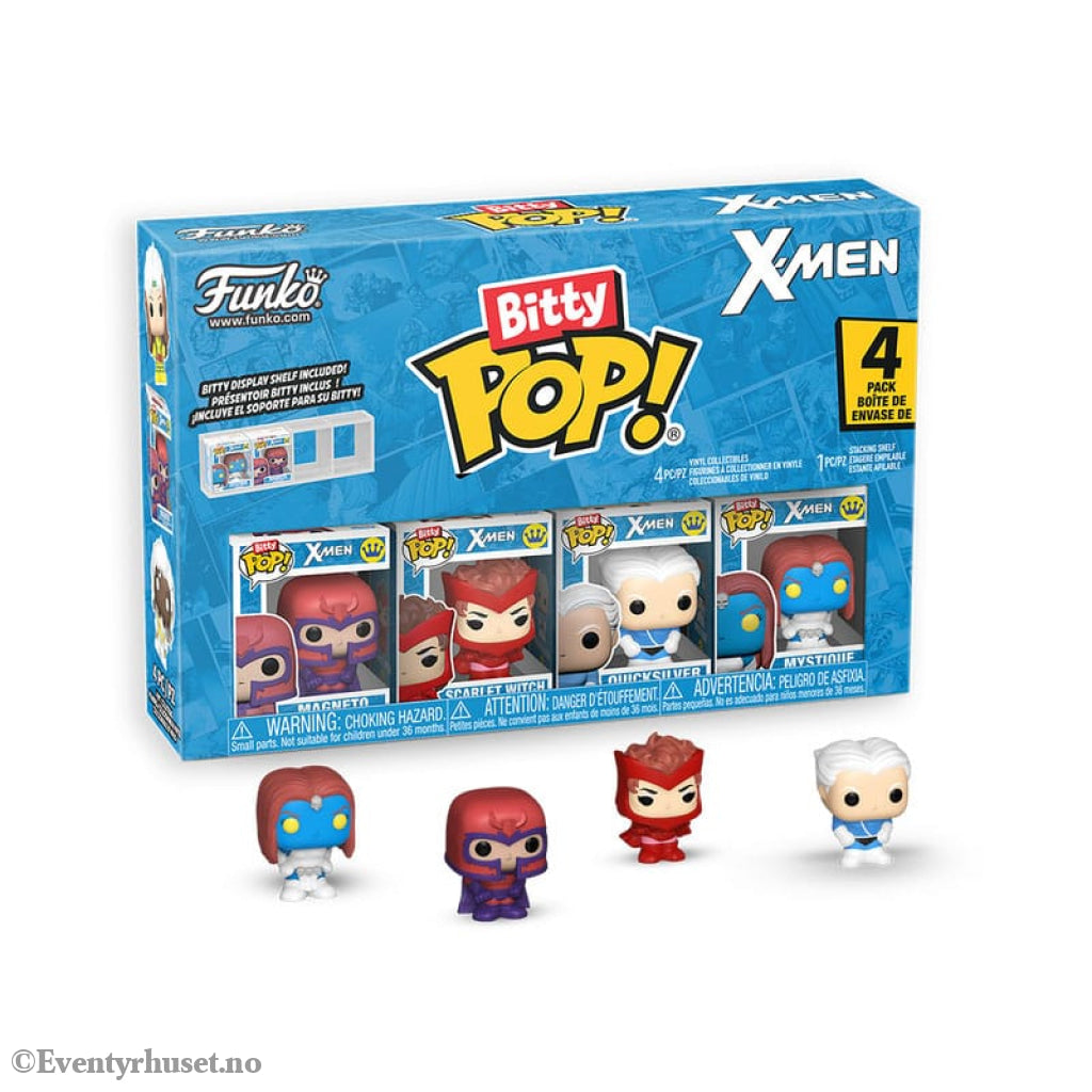 X-Men Bitty POP! Vinyl Figure 4-Pack Magneto 2,5 cm Collectibles