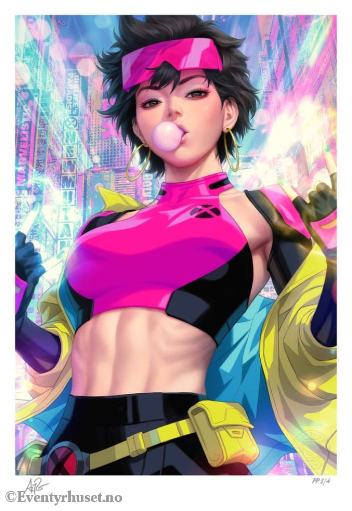 X-Men Marvel Art Print Jubilee 46 x 61 cm - unframed Home & Gifts