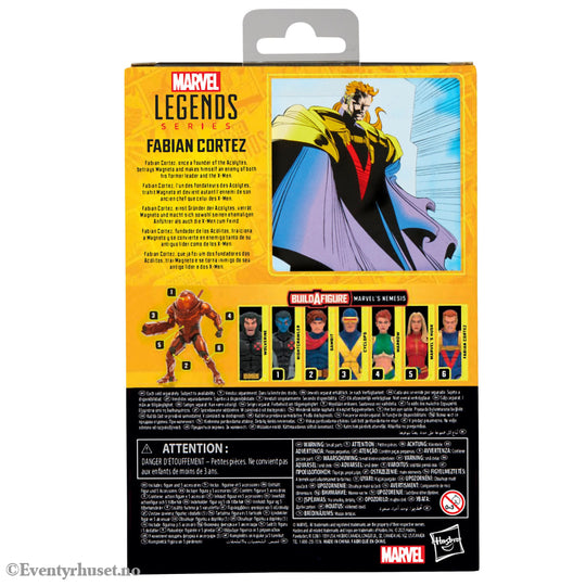 X-Men Marvel Legends Action Figure Fabian Cortez (BAF: Marvel’s Nemesis) 15 cm. Mint In Sealed Box (MISB)! Actionfigur