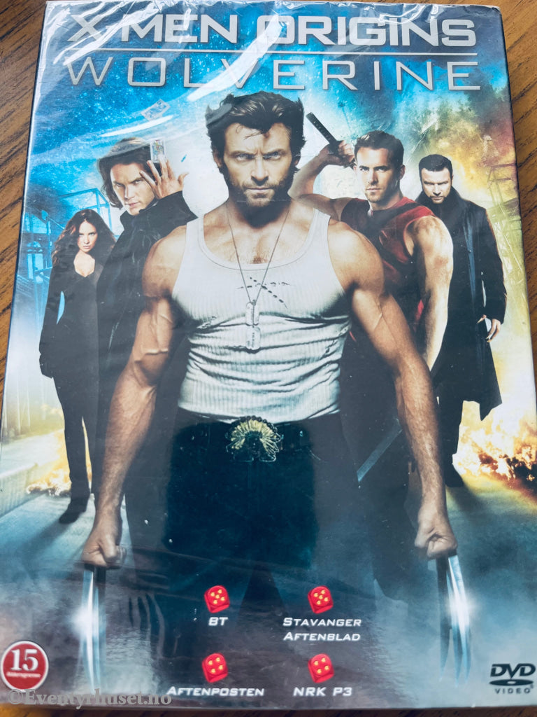 X - Men Orgins Wolverine. Dvd Slipcase. Ny I Plast!