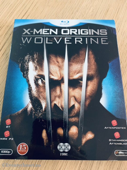 X-Men Origins. Wolverine. Blu-Ray Slipcase. Disc