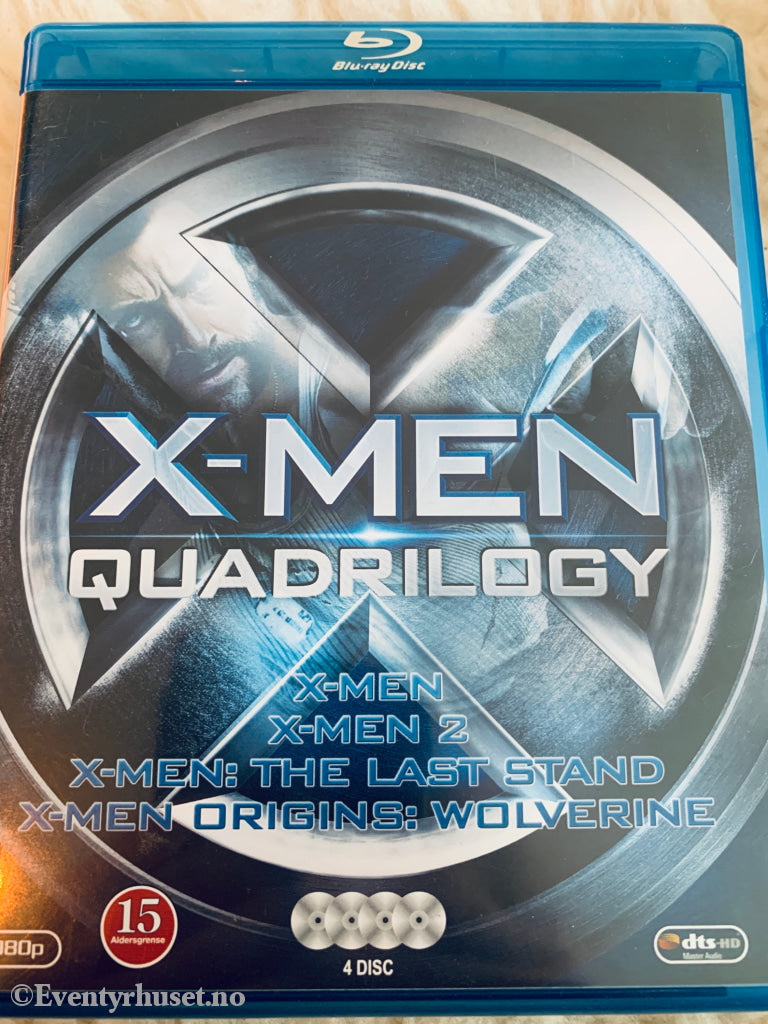 X-Men Quadriology. Blu-ray.