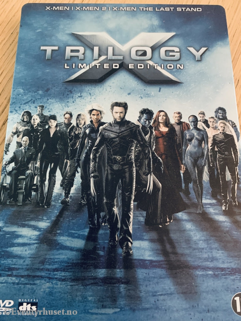 X-Men Triologi - Limited Edition. Dvd Steelbox Samleboks.