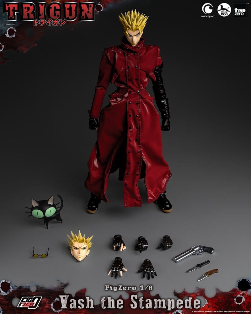 Trigun FigZero Action Figure 1/6 Vash the Stampede 31 cm