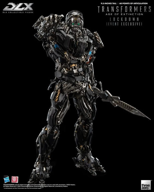 Transformers: Age of Extinction DLX Action Figure 1/6 Lockdown 24 cm heo Exclusive